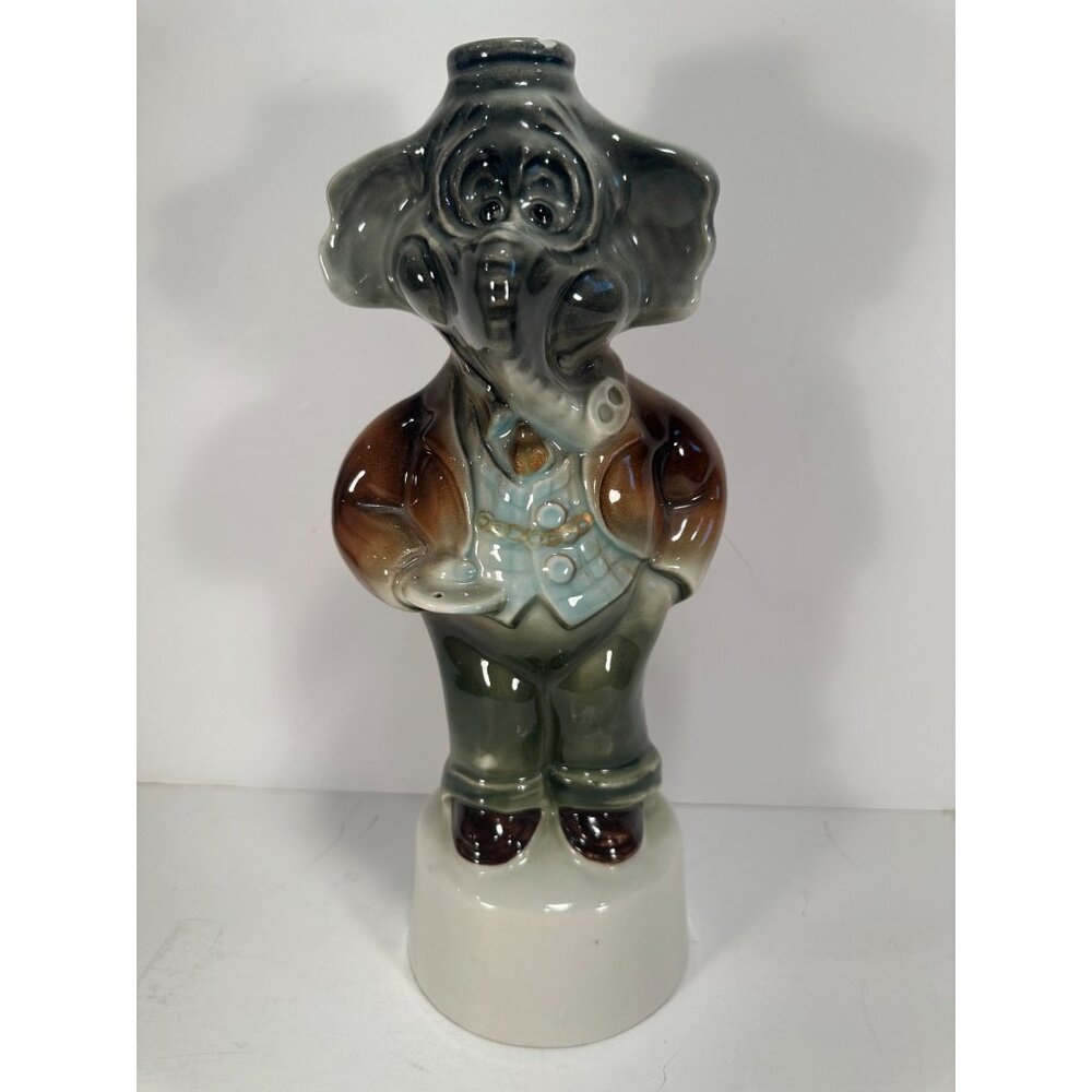 VTG 1968 Jim Beam Elephant Decanter, specifically the Republican version, produc